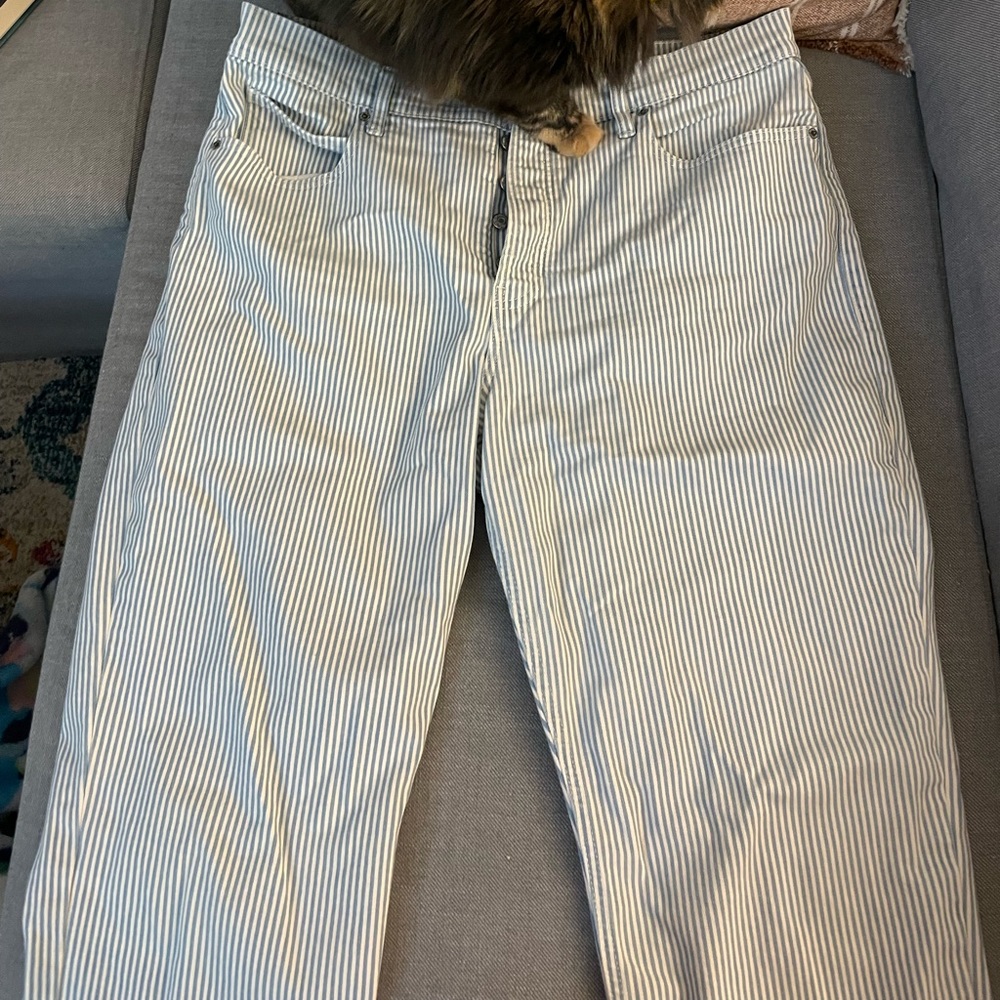 Old Navy Striped Jeans Extra High Rise